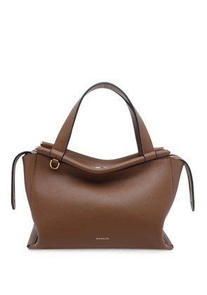 Wandler Ida leather handbag - Brown