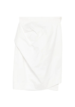 Vivienne Westwood Pre-Owned 2010s Anglomania draped wrap asymmetric skirt - White