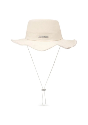 Jacquemus The Artichaut frayed sun hat - Neutrals