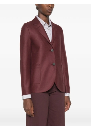 Harris Wharf London single-breasted notched-lapels blazer - Red