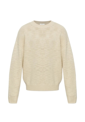 MARANT Karl ribbed-trim sweater - Neutrals