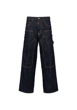 DSQUARED2 Japanese rinse baggy carpenter jeans - Blue
