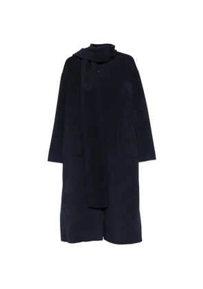 ALICIA AUDREY Camilla scarf-detail coat - Blue