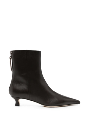 Aeyde Zoe pointed-toe kitten-heel boots - Brown
