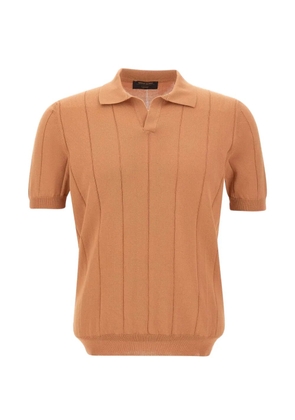 Gran Sasso Tennis M/M Skipper ribbed-knit t5-shirt - Orange