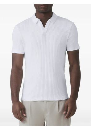 MAUVAIS ribbed-knit T-shirt - White