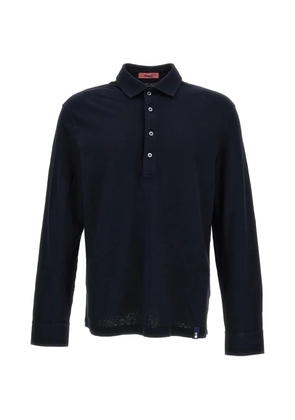Drumohr long-sleeve polo shirt - Blue