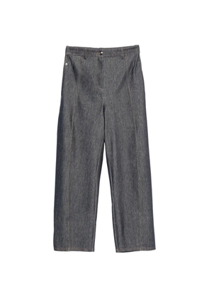 Max Mara Bevanda contrast-stitch jeans - Blue