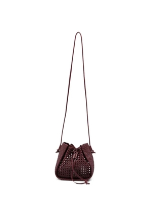 Forte Forte woven leather shoulder bag - Red