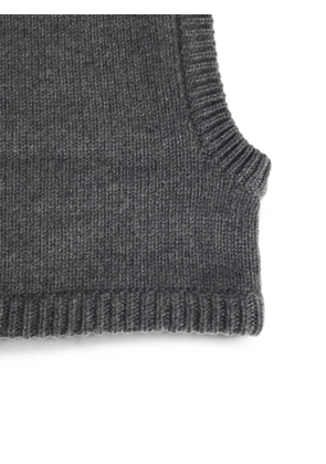 Lisa Yang Astri ribbed balaclava hat - Grey