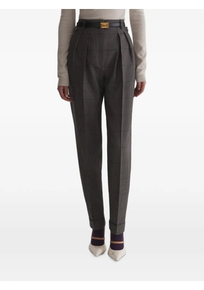 Mugler carrot pants - Grey