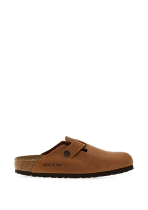 Birkenstock Boston buckle-fastening mules - Brown
