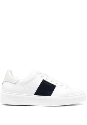 Woolrich leather low-top sneakers - Blue