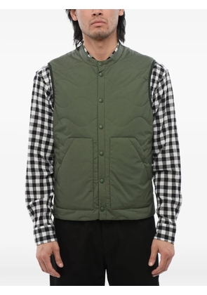 Woolrich quilted ripstop gilet - Green