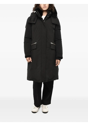Woolrich Mahan removable-hood puffer coat - Black