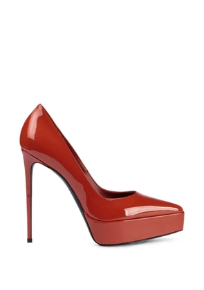 Le Silla Uma patent-finish pumps - Red