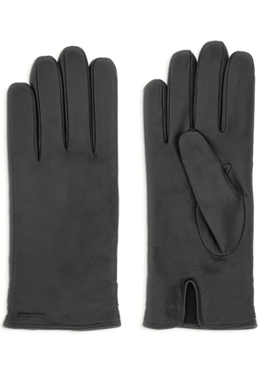 Ferragamo lined cashmere gloves - Black