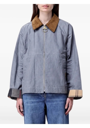 Barbour Catlin corduroy-collar jacket - Grey