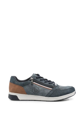 Bugatti zip-detail panelled sneakers - Blue