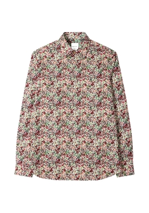 Paul Smith slim-fit multicolour ditsy floral print shirt - Neutrals