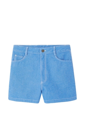American Vintage Pusway mini shorts - Blue