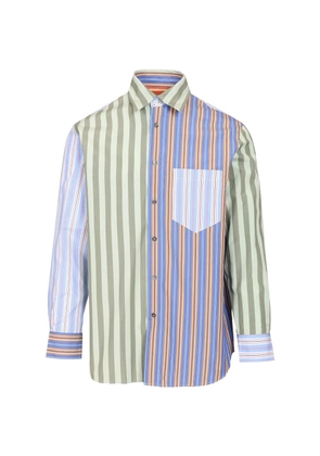 Paul Smith striped cotton shirt - Green