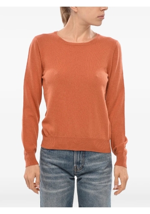 Malo crew-neck sweater - Orange