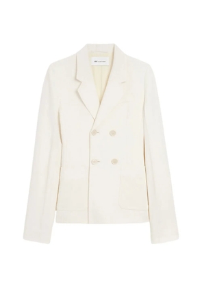 AMI Paris double-breasted peak-lapel blazer - Neutrals