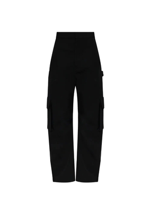 Balenciaga wool cargo pants - Black