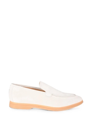 Eleventy suede slip-on loafers - Neutrals
