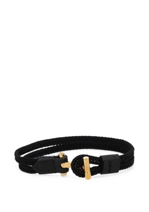 TOM FORD T-bar braided bracelet - Gold