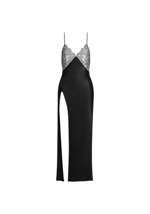 Maison Close Rendez-Vous nightdress - Black