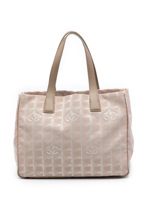 CHANEL Pre-Owned 2003-2004 New Travel Line Nylon tote bag - Neutrals