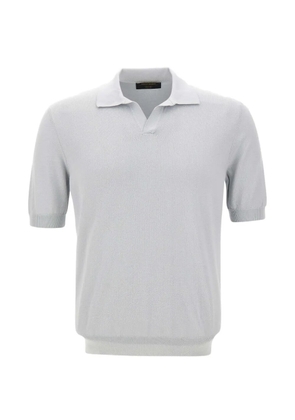 Gran Sasso polo-collar T-shirt - Grey