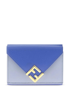 FENDI FF Diamonds trifold wallet - Blue