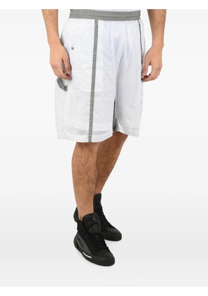 Diesel drawstring-waist Bermuda shorts - White