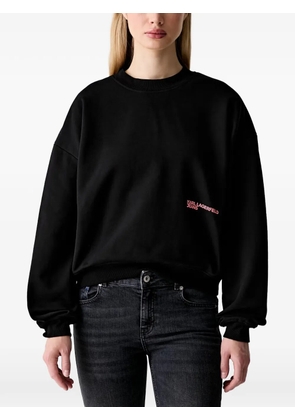 Karl Lagerfeld Jeans logo-print sweatshirt - Black