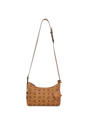 MCM Aren monogram shoulder bag - Brown