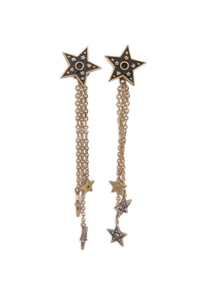 Christian Dior Pre-Owned star drop earrings - Gold