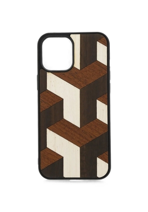Wood'd Tumble iPhone 11 Pro Max case - Brown