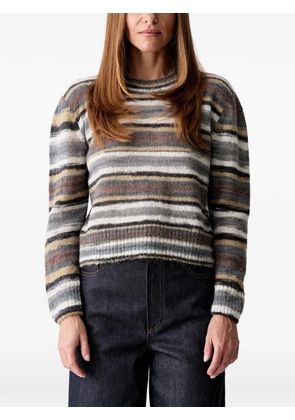 A.P.C. striped sweater - Grey