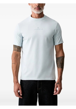 Karl Lagerfeld logo-embroidered T-shirt - Blue