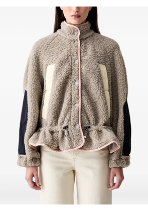 Stine Goya dropped-shoulder gathered jacket - Grey