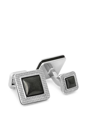 Tateossian mother-of-pearl polished cufflinks - Silver