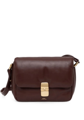 A.P.C. Grace crossbody bag - Brown