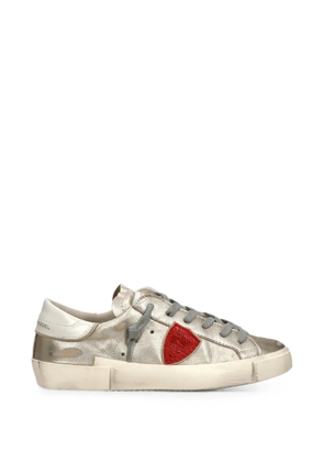 Philippe Model Paris PRSX metallic-effect sneakers - Gold