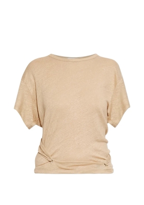 IRO Sorenza twisted T-shirt - Neutrals