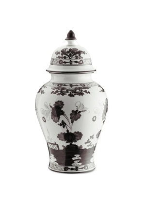 GINORI 1735 large Oriente Italiano-motif potiche vase (38cm) - White