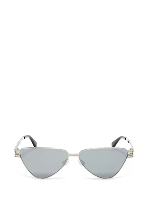 Palm Angels Fontana geometric-frame sunglasses - Silver
