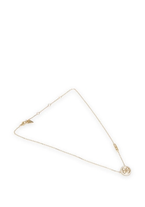GUESS USA Life In 4G crystal-embellished necklace - Gold